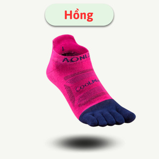 Tất Ngón Chân Vớ Xỏ Ngón Chạy Bộ Thể Thao 5 Ngón Aonijie E4801 E4802 Hạn Chế Phồng Rộp Chân
