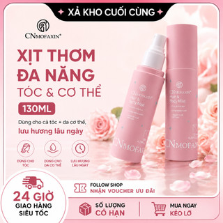 【Xả kho】Xịt thơm đa năng CNMOFAXIN 130ml, dùng cho tóc và cơ thể【27.2】