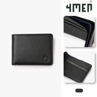 VÍ DA 4MEN Saffiano Mini Phối Màu Dáng Ngang BV061 Form Regular