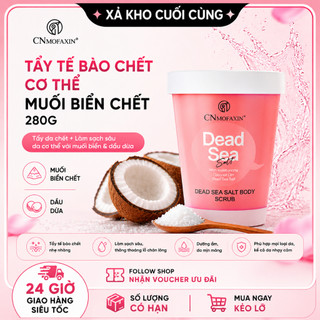 【Xả kho】Tẩy tế bào chết cơ thể Muối Biển Chết CNMOFAXIN 280g, tẩy da chết, làm sạch da【26.12】