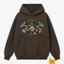 Áo Hoodie Phom Rộng In Trực Diện Họa Tiết Nam Phi Độc Bản - Áo Khoác Nỉ Lót Bông Cao Cấp