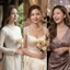 N755 dây chuyền ngọc trai nhân tạo dây 3 sợi hạt 3li- 4li-6li ngọc trai nhân tạo xinh