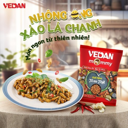 [TẶNG QUÀ HĐ 200K TRỞ LÊN TỪ 05-08.07]Hạt Nêm Vedan Mommy Tôm Thịt Gói 900G