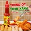 Tương ớt Thôn Xanh chai 270g ít cay ít mặn trẻ em dùng được, trang trại ớt sạch - Làng Chài Xưa