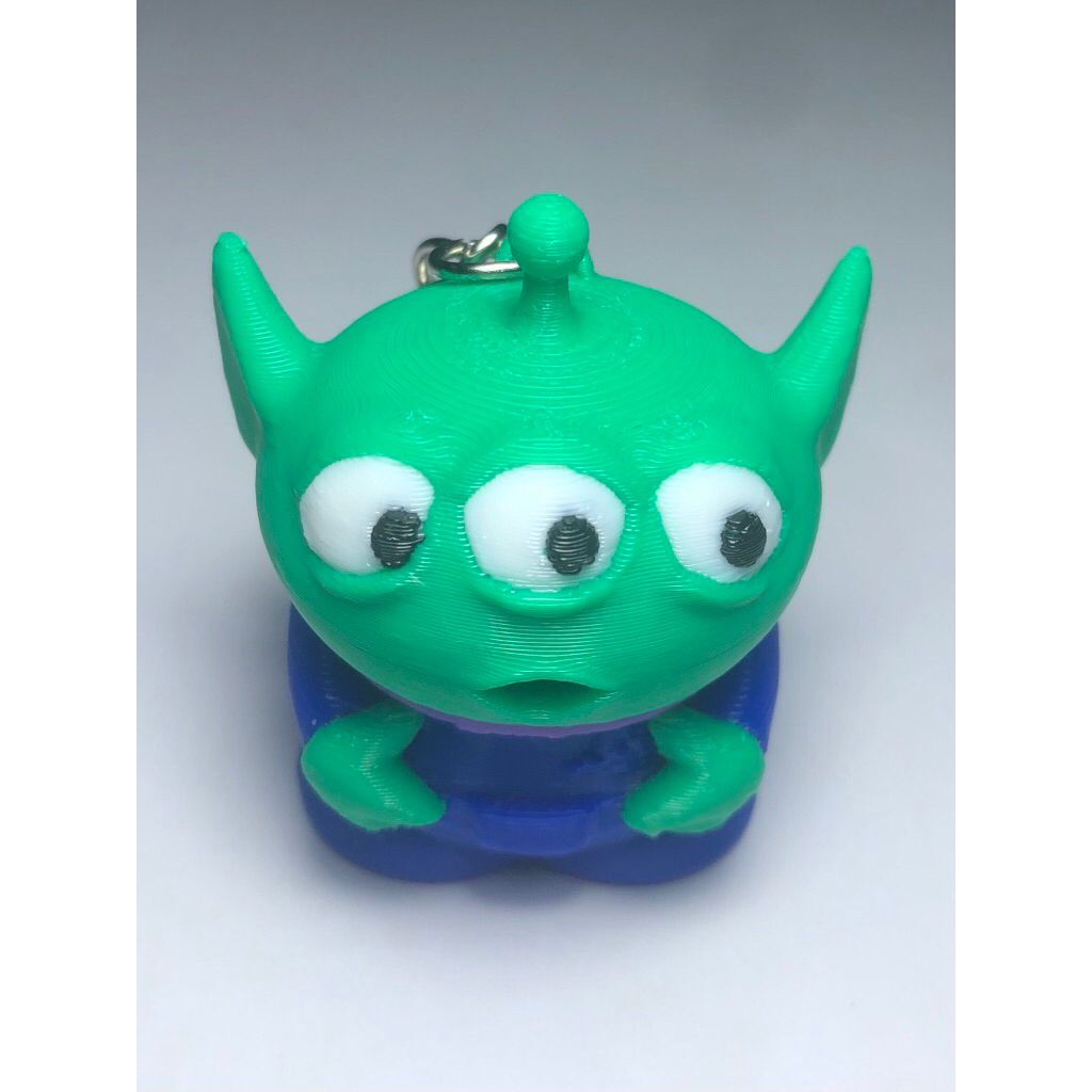 Móc Khóa Alien 3 Mắt | Mô hình In 3D Toy Story