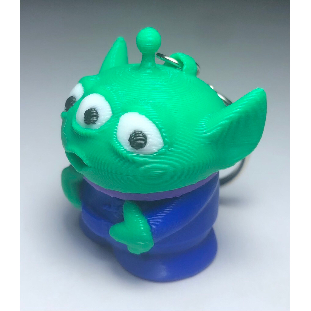 Móc Khóa Alien 3 Mắt | Mô hình In 3D Toy Story