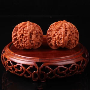 Combo 2 Viên Hồ Đào Thiên Nhiên Lăn Tay Massage, Đồ Chơi Giảm Căng Thẳng Giúp Tinh Thần Thoải Mái