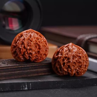 Combo 2 Viên Hồ Đào Thiên Nhiên Lăn Tay Massage, Đồ Chơi Giảm Căng Thẳng Giúp Tinh Thần Thoải Mái