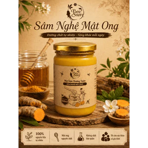 Sâm Nghệ Mật Ong BeeSam 500ml – Hỗ Trợ Bồi Bổ Cơ Thể, Đẹp Da, Khỏe Từ Bên Trong