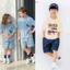 Bộ Bé Trai Cộc Tay Mùa Hè Chất Xịn Sò Bé Mặc Đi Học Đi Chơi Đẹp Size 2-12Y (13-45kg) MLS Luca