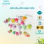 Nắp Cầu Nhựa Tròn Phụ Kiện Handmade DIY, Lồng Đèn Sứa Bằng Kẽm Nhung, Lồng Đèn Cá, Lồng Đèn Thỏ