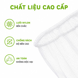 2 Túi Lưới Lọc Rác Bồn Rửa Chén Bát 100 Chiếc GD16 - Túi Lưới Chặn Rác Bồn Rửa Bát Tái Sử Dụng