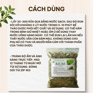 Rau Má Khô 1kg Nguyên Chất | Dược Liệu Khô Chọn Lọc | Thảo Dược Đạt Huyền