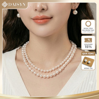 [DAISYN ] N420 choker vòng cổ hạt Trai, dây chuyền hạt ngọc trai nhân tạo đá dây chuyền mang áo dài 2 sợi nhiều kiểu