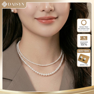 [DAISYN ] N420 choker vòng cổ hạt Trai, dây chuyền hạt ngọc trai nhân tạo đá dây chuyền mang áo dài 2 sợi nhiều kiểu