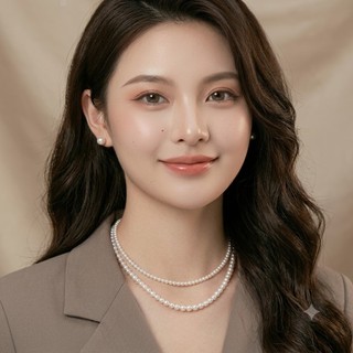 [DAISYN ] N420 choker vòng cổ hạt Trai, dây chuyền hạt ngọc trai nhân tạo đá dây chuyền mang áo dài 2 sợi nhiều kiểu