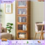Tủ sách chống bụi cửa acrylic chống ẩm chống nấm mốc dễ lắp ráp phù hợp với phòng khách/phòng ngủ
