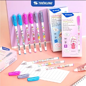Combo 10/20 bút Gel xóa được Mazzic Thiên Long TP-GELE01 Ngòi 0.5mm - Bút Gel Mazzic Mực ( Xanh/Tím/Đen ) bút viết trơn