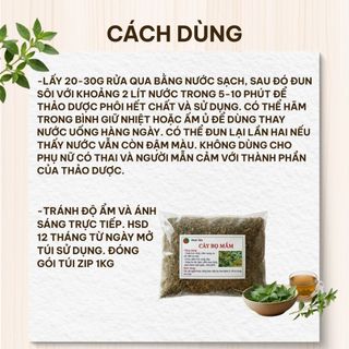 [ GIÁ TỐT ] 1kg cây bọ mắm khô ( cây thuốc dòi ) Cây dòi Thân Tím. Chữa Ho, Viêm Họng, Phế Quản…