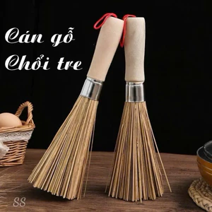 CHỔI TRE CỌ NỒI – LÀM SẠCH HIỆU QUẢ, AN TOÀN CHO DỤNG CỤ NHÀ BẾP