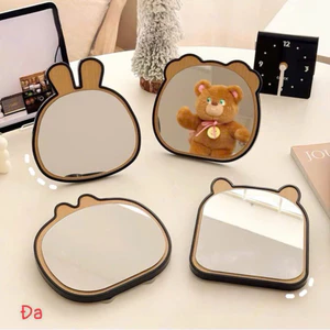 Gương Gỗ Để Bàn Hình Thú Dễ Thương – Gương Trang Điểm Mini Decor Bàn Học, Bàn Làm Việc