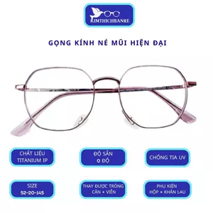 Gọng kính né mũi model ML9100 dáng vuông đa giác