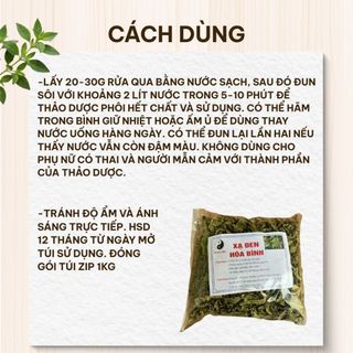Cây Xạ Đen Khô 1KG – Hỗ Trợ Giải Độc, Thanh Nhiệt, Tăng Cường Sức Khỏe, Dược Liệu Sạch