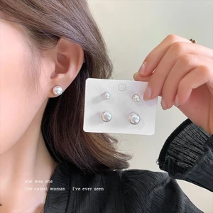 Từ Ngọc Trai Chụp Tai Không Đấm Không Xỏ Lỗ Tai Phong Cách Mới Cao Cấp Tính Khí Xương Tai Tai Phụ Kiện Dành Cho Nữ