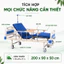 Giường Y Tế 1 Tay Quay, 2 Tay quay Nâng Lưng Nâng Chân - Giường Bệnh Đa Năng Cho Người Già, Tai Biến (BẢO HÀNH 2 NĂM)
