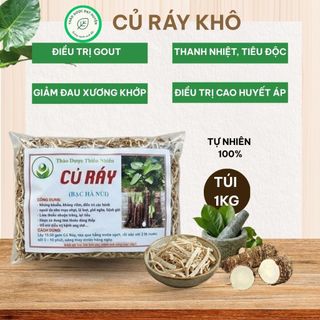 1kg Củ ráy ( bạc hà núi ) sấy khô sạch, mới LOẠI 1 - Dược Liệu Đạt Huyền