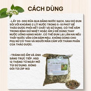 1kg Cây Dạ Cẩm khô ( hàng sạch đẹp, mới ) loại 1 - Dược Liệu Đạt Huyền