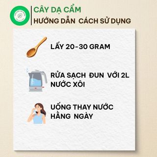 1kg Cây Dạ Cẩm khô ( hàng sạch đẹp, mới ) loại 1 - Dược Liệu Đạt Huyền
