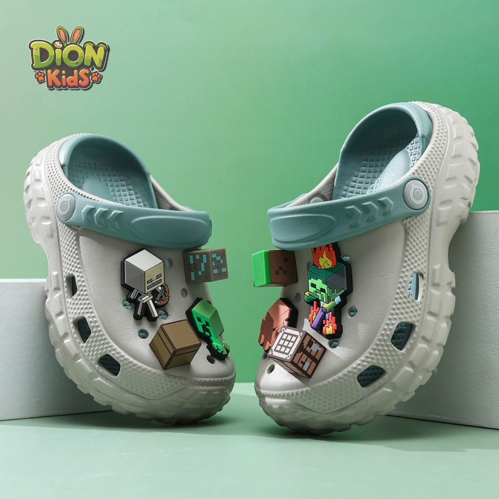 Dép sục cho bé trai chất liệu EVA siêu nhẹ, không thấm nước an toàn và êm chân - Dion Kids
