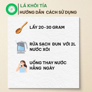 1KG lá khôi tía [ Hàng phơi nắng ] khô, sạch LOẠI 1 - Dược Liệu Đạt Huyền