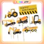 Bịch 10 Set Cắm Giấy Biển Báo Giao Thông - Phụ Kiện Bánh Sinh Nhật, Bánh Kem DUHA 078