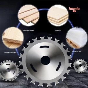 Lưỡi cưa cắt góc 4 inch, lưỡi cưa tròn dùng trong chế biến gỗ, lưỡi cưa răng hai chiều.
