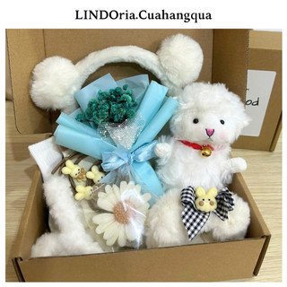 Set Quà Tặng Cute LINDOria, Quà Tặng Sinh Nhật, 14/2, 8/3, 20/10, Capybara, Cinna, Kitty..