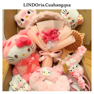 Set Quà Tặng Bạn Gái Hot Trend LINDOria, Quà Sinh Nhật, 14/2, 8/3, 20/10, Capybara, Cinna, Kitty..