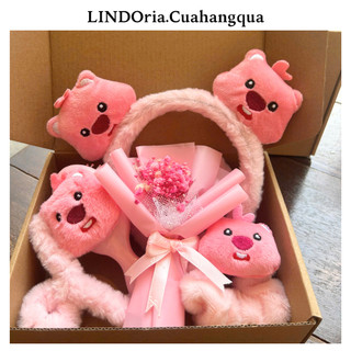 Set Quà Tặng Cute LINDOria, Quà Tặng Sinh Nhật, 14/2, 8/3, 20/10, Capybara, Cinna, Kitty..