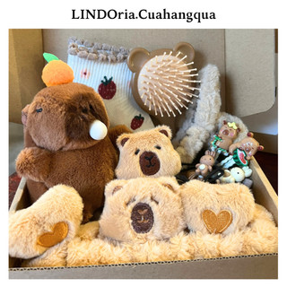 Set Quà Tặng Cute LINDOria, Quà Tặng Sinh Nhật, 14/2, 8/3, 20/10, Capybara, Cinna, Kitty..