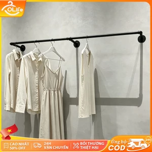 𝐎𝐥𝐢𝐟𝐞 tay u treo quần áo có tăng cứng ( sắt sơn tĩnh điện ) tặng kèm vít tắc kê Giá Treo Quần Áo treo tường Cài đặt dễ