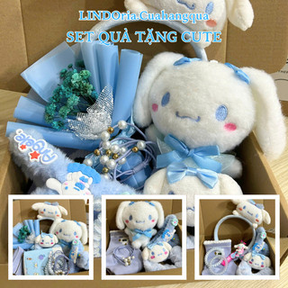 Set Quà Tặng Bạn Gái Hot Trend LINDOria, Quà Sinh Nhật, 14/2, 8/3, 20/10, Capybara, Cinna, Kitty..
