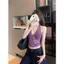 Áo Yếm Cổ Đổ Chấm Bi Dáng Ôm Gợi Cảm - Áo Halter Top Nữ Hở Lưng Phong Cách Y2K Cá Tính Hot Trend
