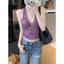 Áo Yếm Cổ Đổ Chấm Bi Dáng Ôm Gợi Cảm - Áo Halter Top Nữ Hở Lưng Phong Cách Y2K Cá Tính Hot Trend
