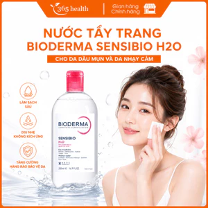 Nước tẩy trang Bioderma Sensibio H2O cho mọi loại da kể cả da nhạy cảm 100ml/250ml/500ml