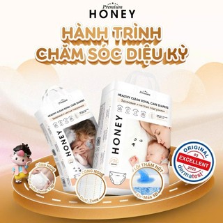 [COMBO 2]Bỉm Dán/Quần Honey Premium Tơ Tằm Siêu Mềm Mịn Và Thấm Hút, Đủ Size Cho Bé