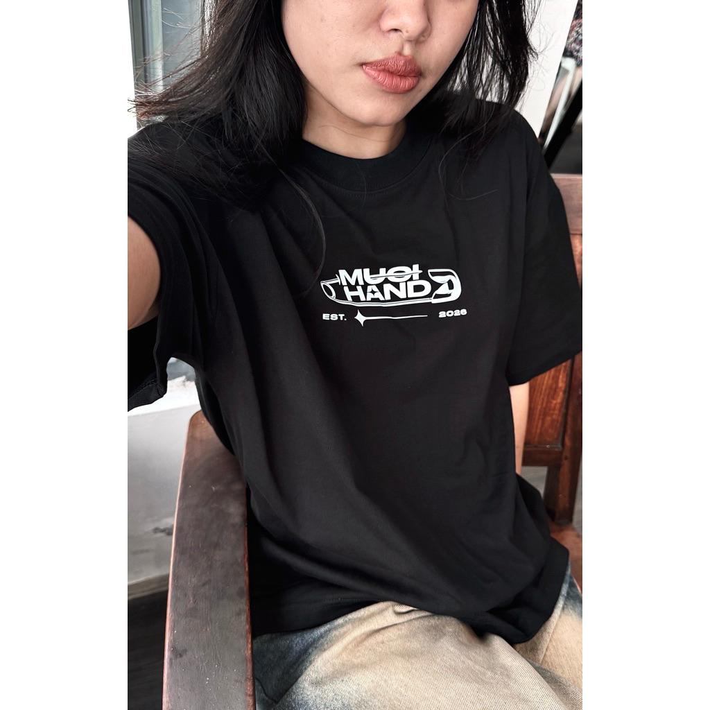 Áo Thun Form Big Boxy Cotton 100% - 270gsm - "Ghim" - Local Brand MUOIHAND