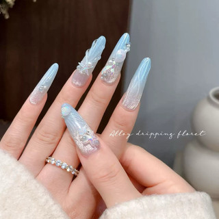 Khay phụ kiện charm sò ốc ngọc trai gắn móng - trang trí nail mùa hè
