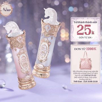 Son Bóng Flower Knows Knight Unicorn Crystal Lip Gloss 3.5g Căng Bóng Dưỡng Ẩm Nhiều Màu