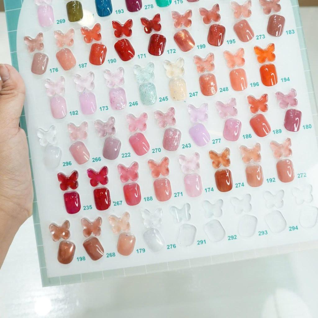 Gel Lạnh NA03 - SƠN THẠCH TỰ KHÔ: “ BST JELLY POLISH 2026 NGOC THUY NAIL” - Sơn Không Hơ Cao Cấp